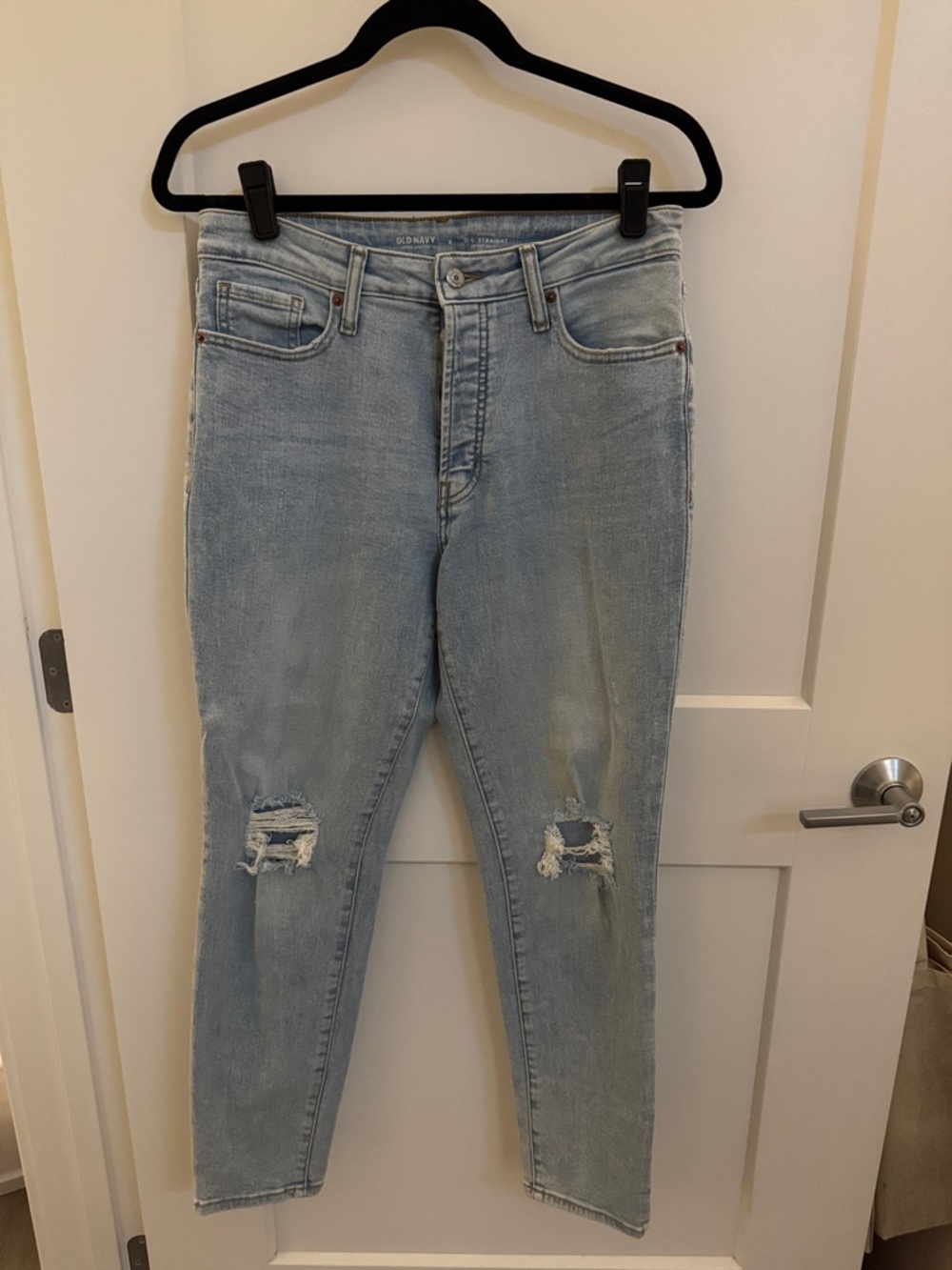 Old Navy high rise o.g. Straight secret smooth pockets